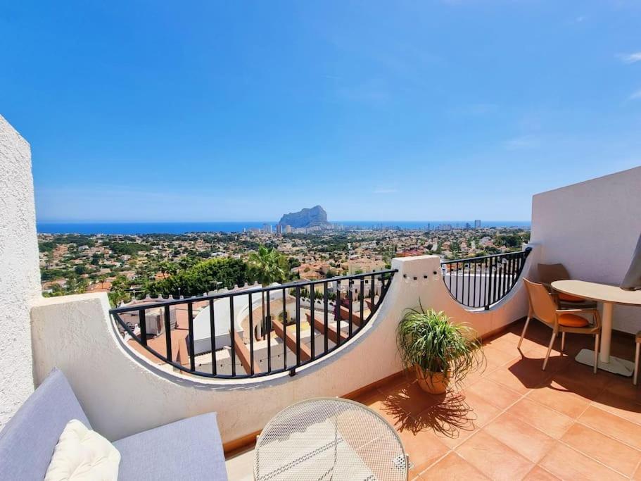 Flamingo Apartment - Imperial Park - Sea View, 6 Pools, Terrace กัลเป ภายนอก รูปภาพ